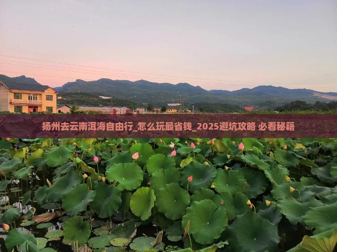 扬州去云南洱海自由行