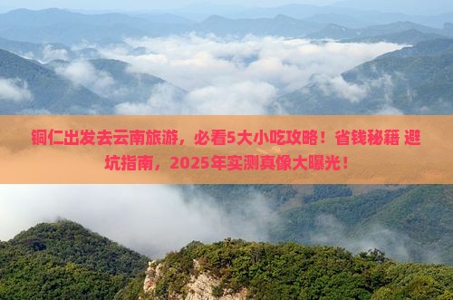 铜仁去云南旅游小吃