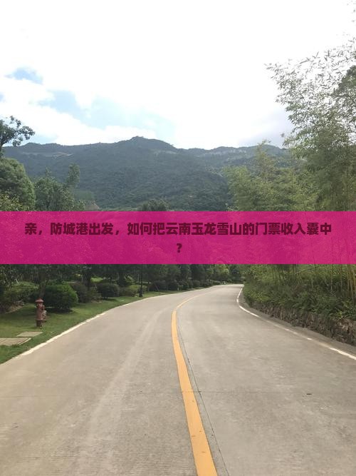 防城港到云南玉龙雪山门票
