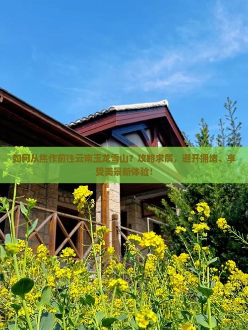 焦作去云南玉龙雪山攻略