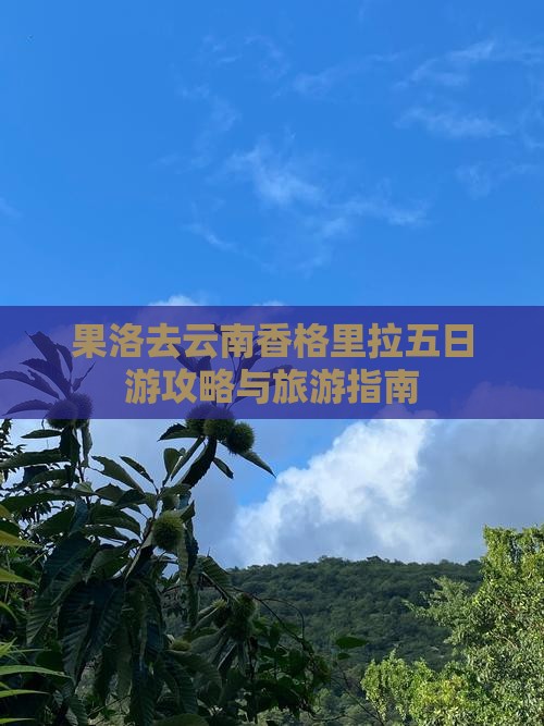 果洛去云南香格里拉五日游