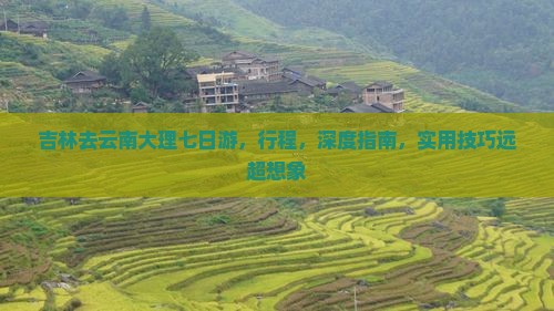 吉林去云南大理七日游 吉林去云南大理七日游