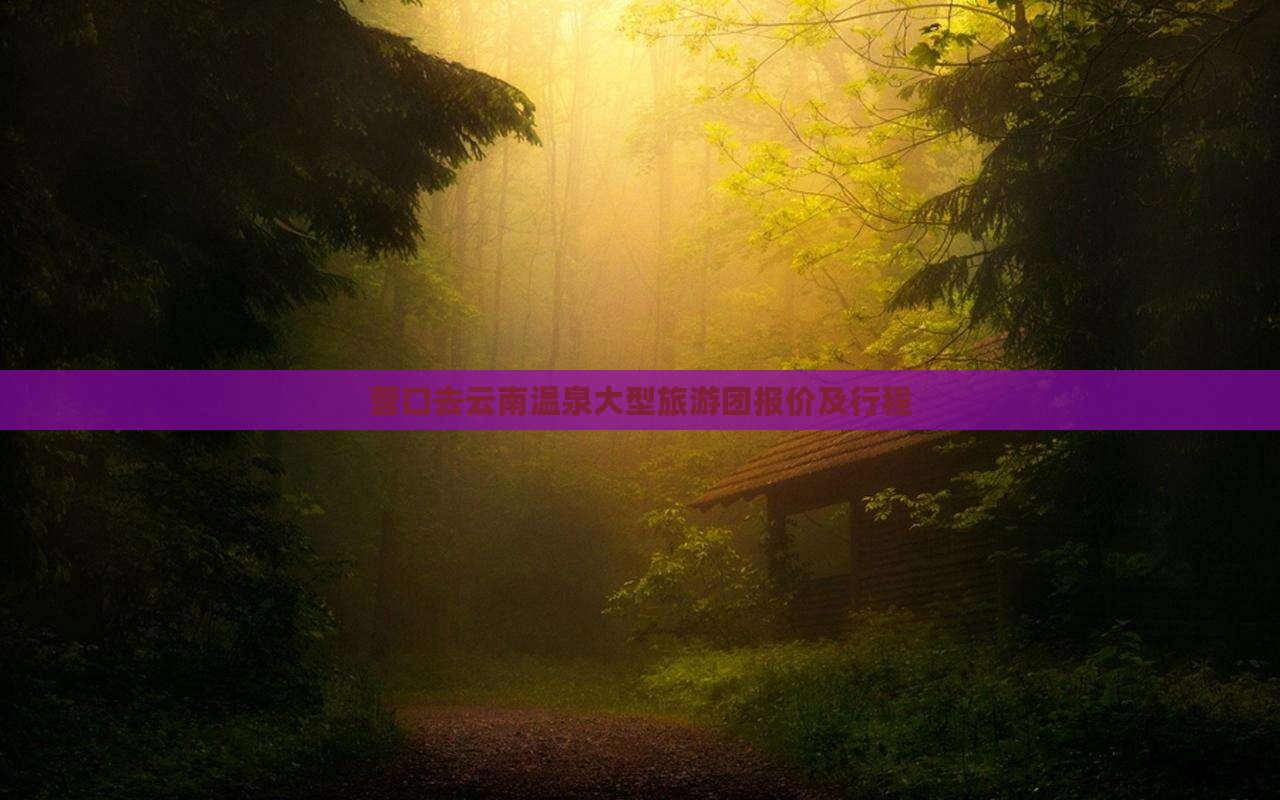 营口去云南温泉大型旅游团