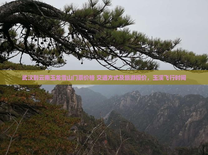 武汉到云南玉龙雪山门票价格+交通方式及旅游报价，玉溪飞行时间