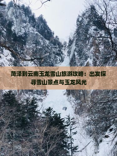 菏泽去云南玉龙雪山景点