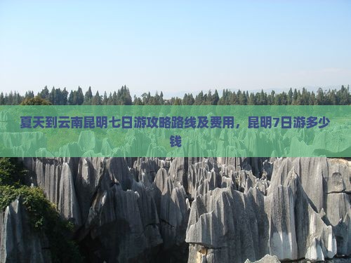 夏天到云南昆明七日游