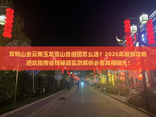 双鸭山去云南玉龙雪山自由团