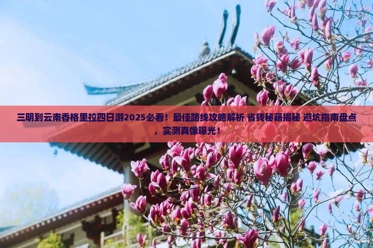 三明到云南香格里拉四日游