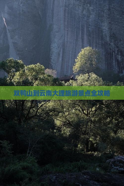 双鸭山去云南大理哪里玩