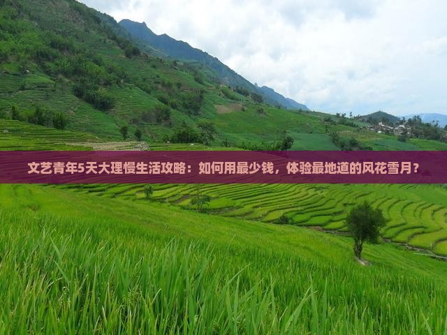 三月到云南大理五日游