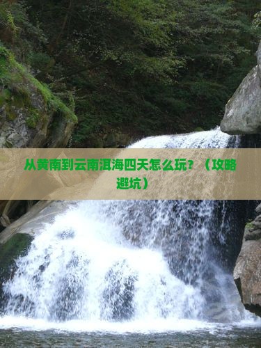黄南到云南洱海四日游