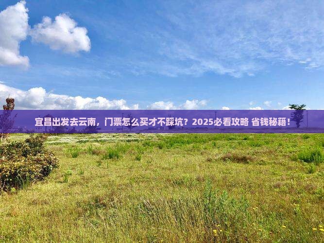 宜昌到云南门票