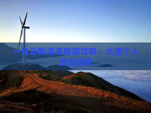 一月到云南洱海个人游
