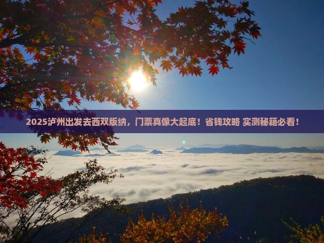 泸州到云南西双版纳门票