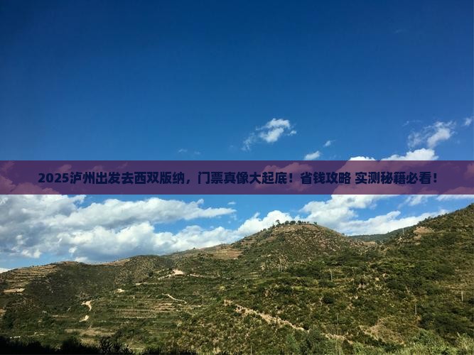 泸州到云南西双版纳门票