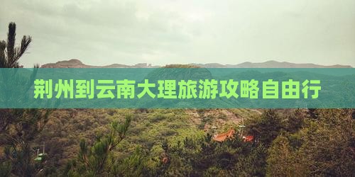 荆州去云南大理自由团