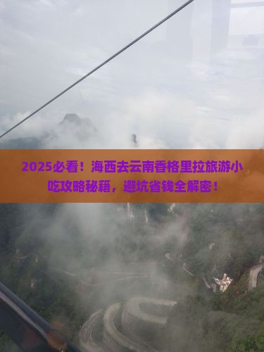 海西去云南香格里拉旅游小吃