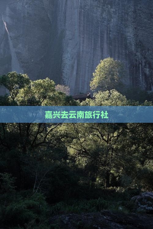 嘉兴去云南旅行社