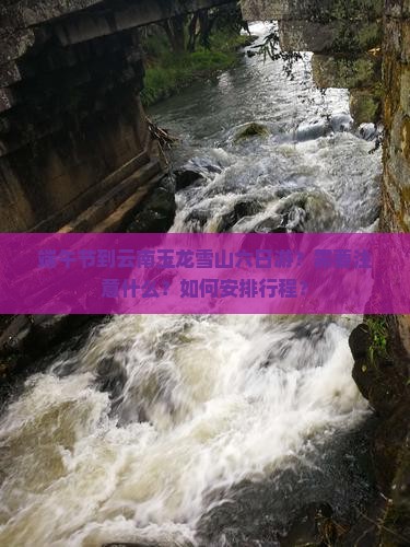 端午节到云南玉龙雪山六日游
