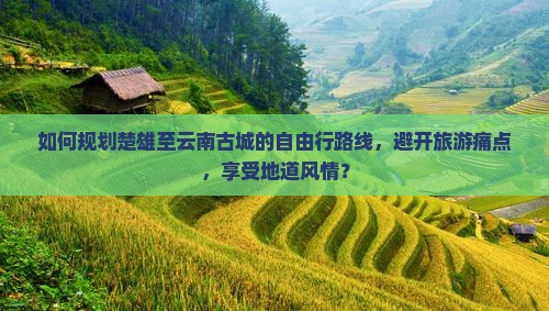 楚雄去云南古城自由行