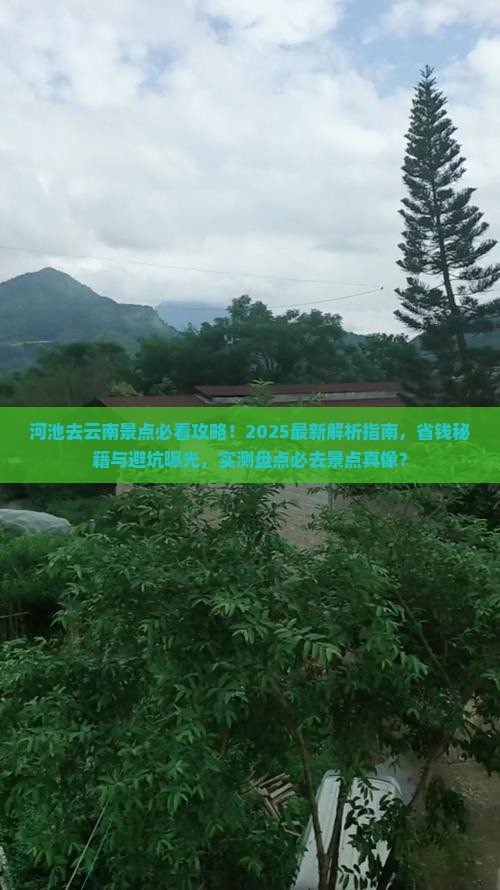 河池去云南景点