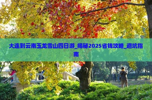 大连到云南玉龙雪山四日游