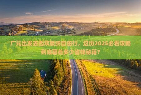 广元到云南西双版纳自由行