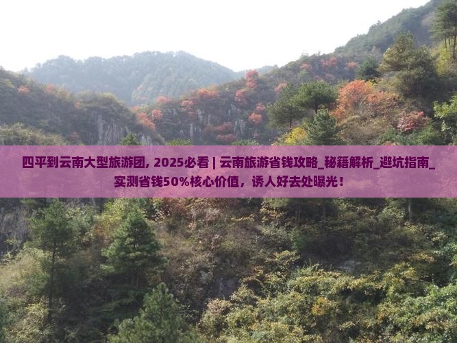 四平到云南大型旅游团