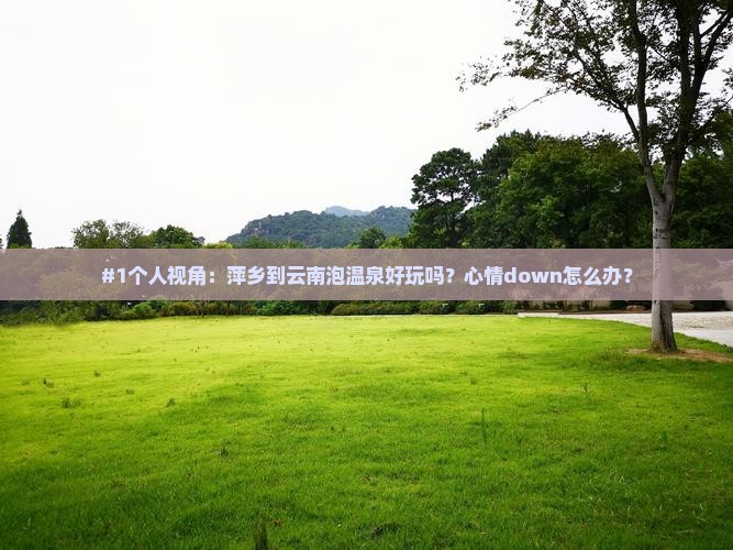 萍乡去云南温泉自由行