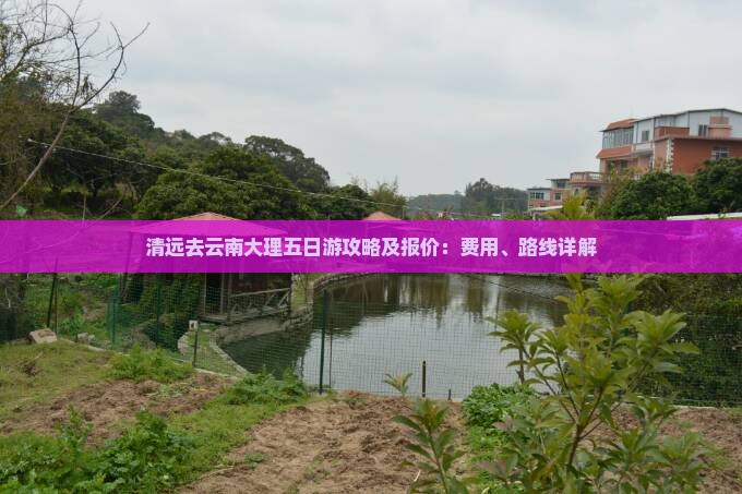 清远去云南大理五日游