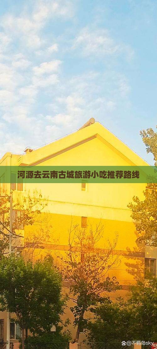 河源去云南古城旅游小吃