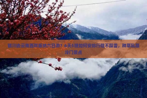 银川去云南西双版纳六日游