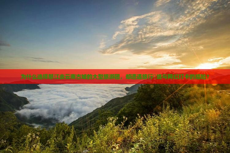 怒江去云南古城大型旅游团