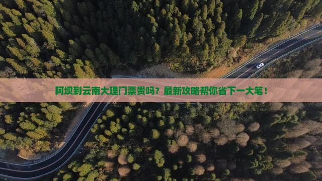 阿坝到云南大理门票