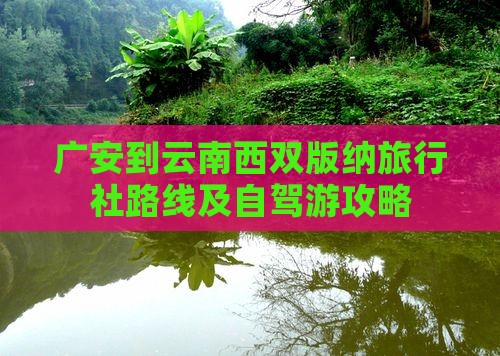 广安到云南西双版纳旅行社路线及自驾游攻略