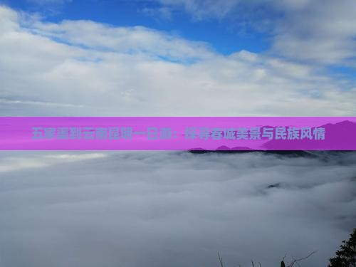 五家渠到云南昆明一日游：探寻春城美景与民族风情