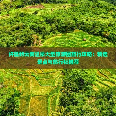 许昌到云南温泉大型旅游团旅行攻略：精选景点与旅行社推荐