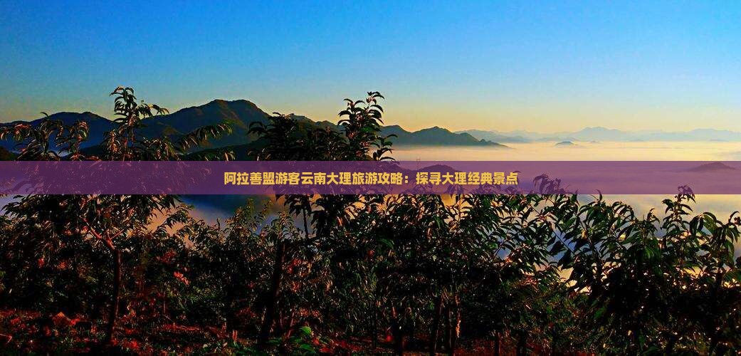 阿拉善盟游客云南大理旅游攻略：探寻大理经典景点
