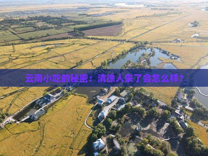 清徐到云南旅游小吃