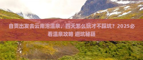自贡去云南温泉四日游