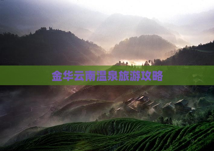 金华到云南温泉旅行社