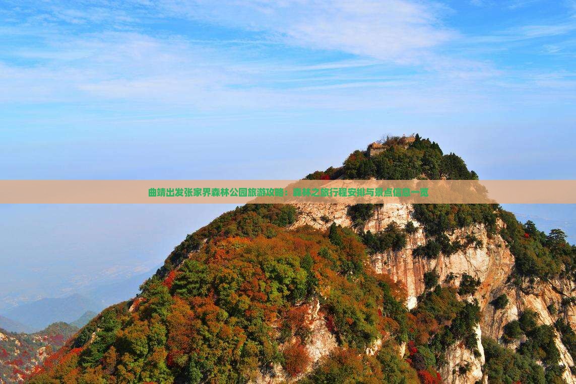 曲靖出发张家界森林公园旅游攻略：森林之旅行程安排与景点信息一览