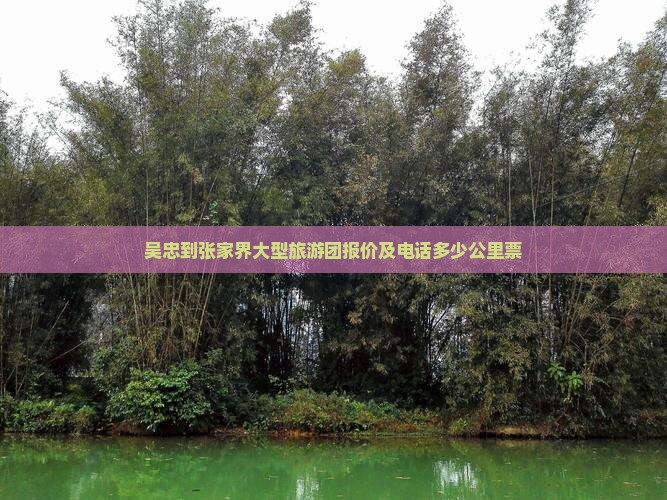 吴忠到张家界大型旅游团报价及电话多少公里票