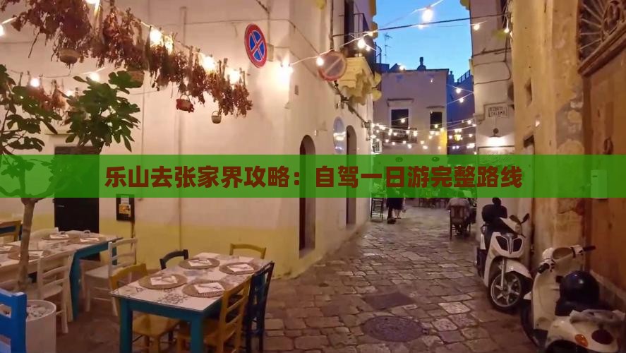 乐山去张家界攻略：自驾一日游完整路线