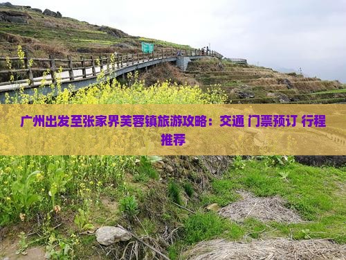 广州出发至张家界芙蓉镇旅游攻略：交通+门票预订+行程推荐