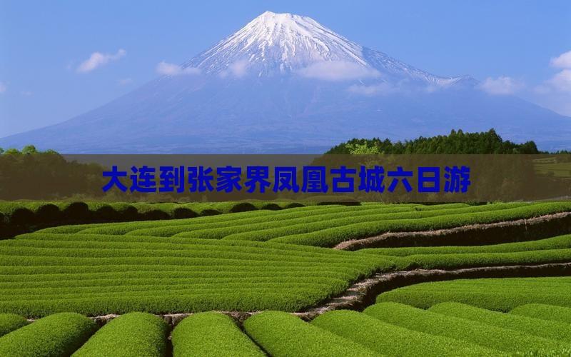 大连到张家界凤凰古城六日游