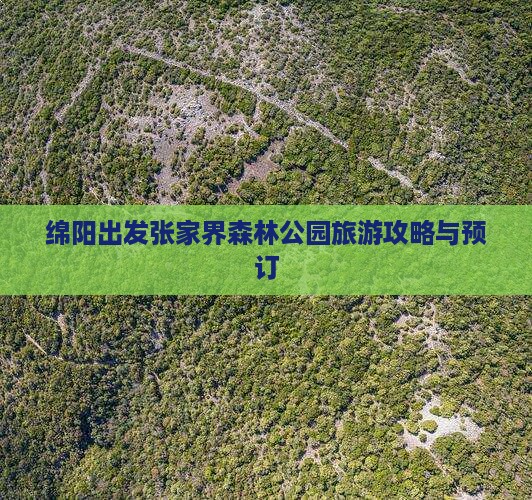 绵阳出发张家界森林公园旅游攻略与预订
