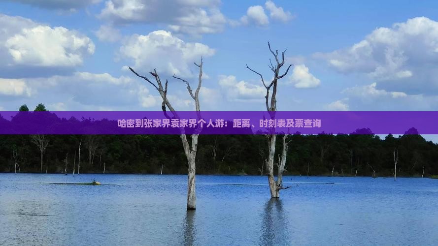哈密到张家界袁家界个人游：距离、时刻表及票查询