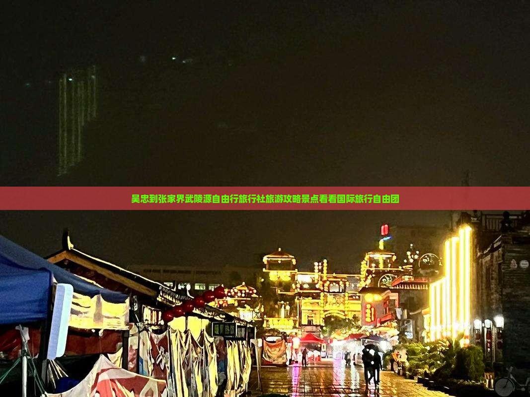 吴忠到张家界武陵源自由行旅行社旅游攻略景点看看国际旅行自由团