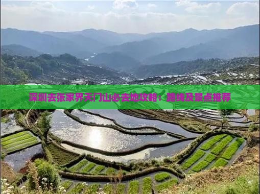 深圳去张家界天门山必去地攻略：路线及景点推荐